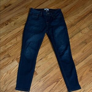 PAIGE Verdugo Ankle Women's Dark Blue Skinny Jeans